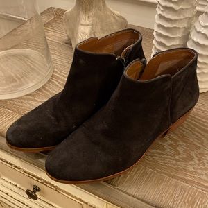 Sam Edelman suede booties